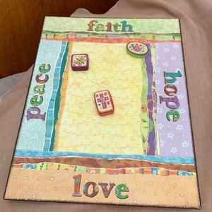 Magnetic Board three magnets